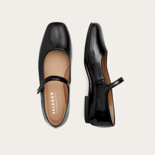 Pass Ballerina, glossy black #805